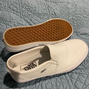 Woman’s Vans. Size 8. Worn twice.